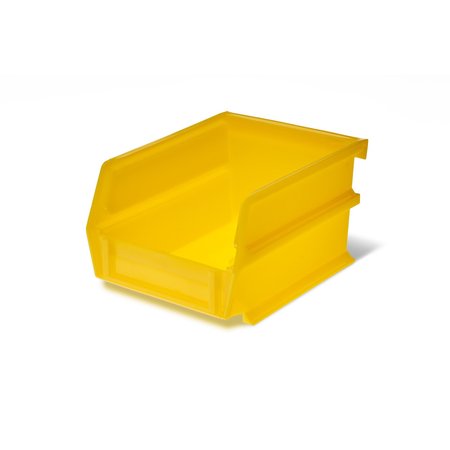 Triton Products Not Specified Storage Bin, Polypropylene, 3 in H, Yellow 028-Y